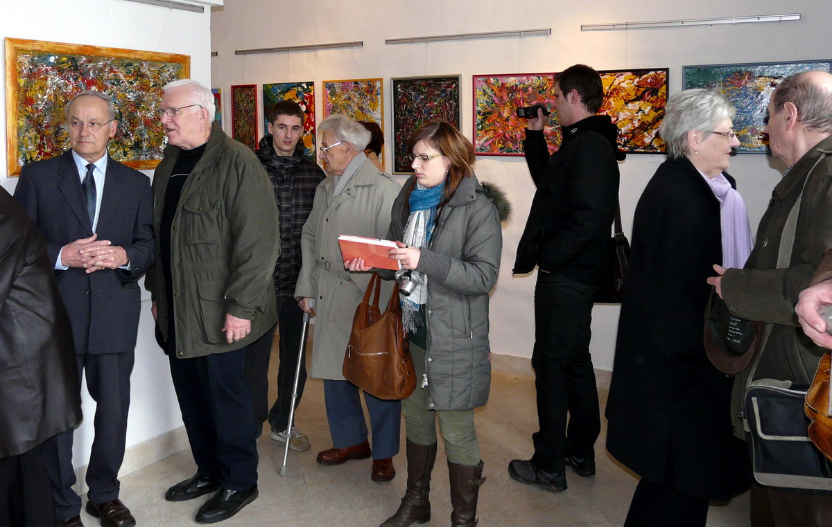 21- Z priebehu vernisáže